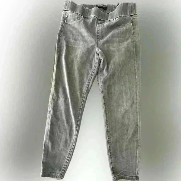 Liverpool The Skinny Pull On Jeans Jeggings Gray Size 12 petite - Picture 2 of 5